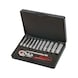 1/4 inch CHROMEplus socket wrench set, 13-piece - CHROMEplus socket wrench (set) - 1