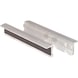 Aluminium vice protective jaws, 140 mm, trapezoidal groove - Aluminium vice with trapezoidal groove - 2