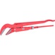 Angle pipe wrench, 45 degree angle, 2 inch - Angle pipe wrench - 1