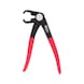 Fuel line pliers, angled, 220 mm - Fuel line pliers - 1