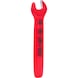 Open-end wrench with protective insulation, 10 mm - Open-end spanner with protective insulation - 1