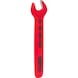 Open-end wrench with protective insulation, 13 mm - Open-end spanner with protective insulation - 1