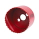 HSS bi-metal hole saw, D: 57 mm - HSS bi-metal hole saw - 1