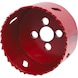 HSS bi-metal hole saw, D: 64 mm - HSS bi-metal hole saw - 1