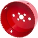 HSS bi-metal hole saw, D: 100 mm - HSS bi-metal hole saw - 1