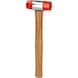 Plastic hammer, 340 g on hanger - Plastic hammer - 1