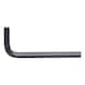 Hexagon socket angle pin wrench, phosphated, short, 8 mm - Hexagon socket angle pin wrench, phosphated, short - 1