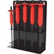 KS TOOLS Cotter pin driver set with hand guard, 5-piece 6-14 mm - Cotter pin driver - 1