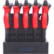 Drive-through punch set with hand guard, 5-piece - Drive-through tool - 1