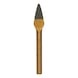 KS TOOLS Cross chisel, octagonal, 4x125 mm - Cross chisel - 1