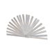 Piston feeler gauge, 20 leaves, 0.05-1 mm - Special gauge - 1