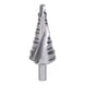 HSS step drill, D: 7–32.5 mm, 11 steps - HSS step drill bit - 1