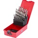 KS TOOLS HSS-G twist drill set, plastic case, 25 pieces 1-13 mm - HSS-G twist drill set - 1