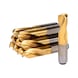 HSSE-TiN weld spot drill, D: 8 mm, pack of 10 - Spot welding drill bit - 1