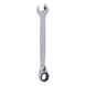 DUO GEARplus combination wrench, open-end ratchet function 16 mm, reversible - DUO GEARplus reversible ring spanner - 1