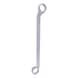 Double ring spanner, offset, 27x32 mm on hanger - Double ring spanner, offset - 1
