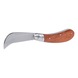 Electrician's folding knife, 1 sickle blade and one straight blade - Electrician's folding knife - 1