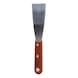 STAINLESS STEEL spatula, 50 mm, with wooden handle - Spatula (hand tool, other) - 1
