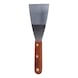 STAINLESS STEEL spatula, 75 mm, with wooden handle - Spatula (hand tool, other) - 1