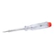 Voltage tester with protective insulation 125-250 V, 140 mm on hanger - Voltage tester - 1