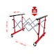 Performance universal telescopic multi-purpose trolley, 257–1380 mm - Transport trolley, rolling trolley (accessory) - 3