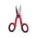 Universal workshop shears, 140 mm, red - Universal shears - 1