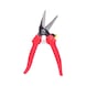 Universal workshop shears, angled, 185 mm - Universal shears - 1