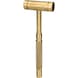Brass hammer, 230 mm - Measuring hammer - 1