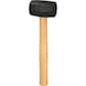 Rubber mallet, 300g on hanger - Rubber mallet - 1