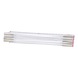 KS TOOLS Wooden folding rule, white, 2 m - Folding rules - 1