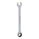 GEARplus ratchet ring spanner, 1/2 inch on hanger - GEARplus ratchet ring spanner - 1