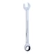 GEARplus ratchet combination wrench, 9/16 inch on hanger - GEARplus ratchet ring spanner - 1