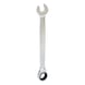 GEARplus ratchet combination wrench, 13 mm on hanger - GEARplus ratchet ring spanner - 1