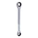 GEARplus TX E double ratchet ring spanner, E20xE24 on hanger - GEARplus TX-E double ratchet ring spanner - 1