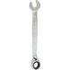 GEARplus ratchet combination spanner, reversible, 15 mm on hanger - GEARplus reversible ratchet ring spanner - 1