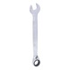 GEARplus ratchet ring spanner, reversible, 22 mm on hanger - GEARplus reversible ratchet ring spanner - 1