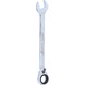 GEARplus ratchet combination wrench, reversible, 9/16 inch on hanger - GEARplus reversible ratchet ring spanner - 1