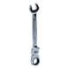 GEARplus ratchet combination wrench, lockable, 12 mm - GEARplus jointed ratchet ring spanner, lockable - 1