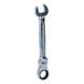 GEARplus jointed ratchet ring spanner, lockable, 17 mm - GEARplus jointed ratchet ring spanner, lockable - 1