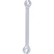 Open double ring spanner, angled, 8x10mm - Open double ring spanner - 1