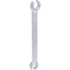Open double ring spanner, angled, 10x12mm - Open double ring spanner - 1