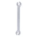 Open double ring spanner, angled, 12x13mm on hanger - Open double ring spanner - 1