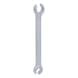 Open double ring spanner, angled, 14x17mm on hanger - Open double ring spanner - 1