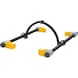 Spring compressor with safety bar, plastic-coated hooks, 300 mm - Shock absorbers (motor vehicles, chassis damping) - 1