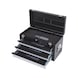 Tool chest with 3 drawers – black, L508xH255xW303mm - Tool boxes - 1