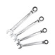 KS TOOLS GEARplus ratchet ring spanner set, reversible, 4-piece - Combination spanner set - 2