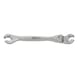 CHROMEplus open double ring spanner with joint, 12 mm - CHROMEplus open double ring spanner - 1
