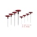 T-handle hexagon socket ball-end wrench set, 8-piece - Socket wrench (set) - 2