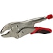 Crimping pliers with easy release, 30 mm, L=125 mm - Grip pliers - 1