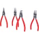 Circlip pliers set, 10–25 mm, 4 pieces - Pliers set - 1